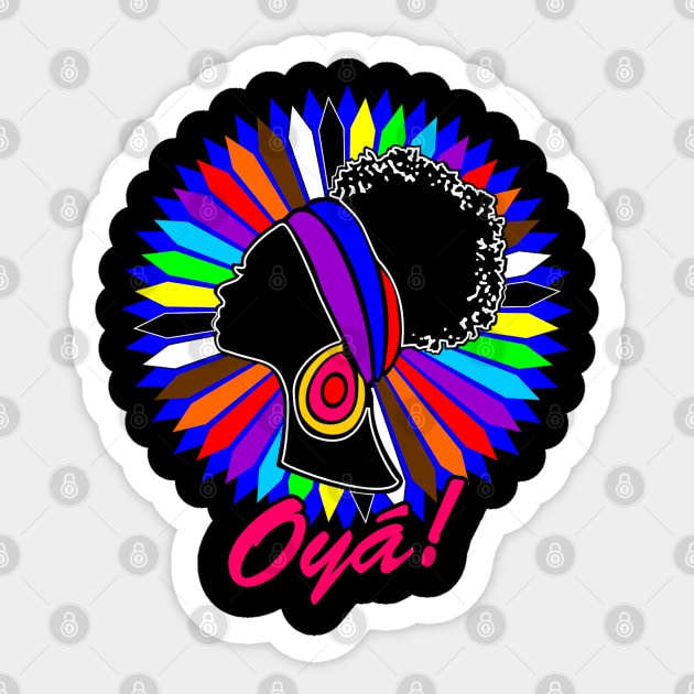 Oyá Espiral Sticker by Korvus78